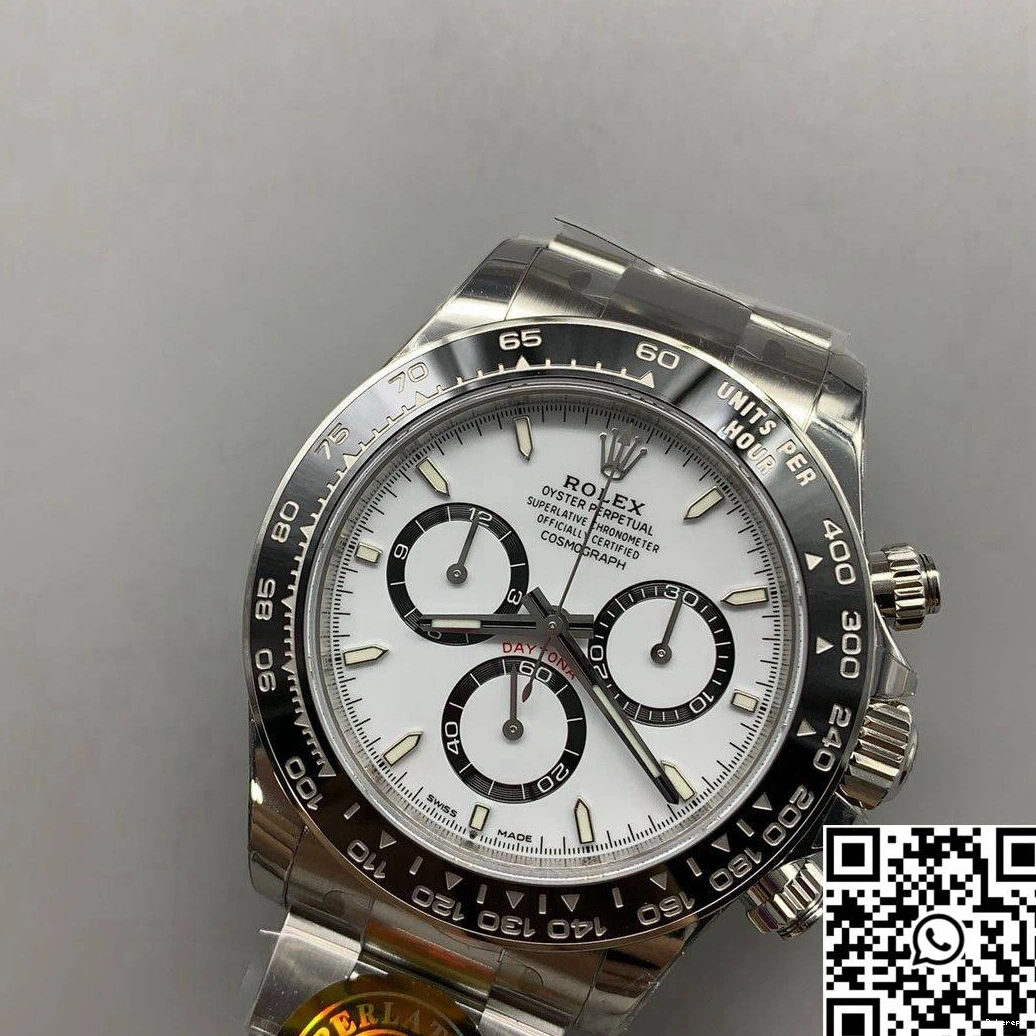 Cosmograph VS Rolex Daytona Movement Bezel Black 4131 Factory M126500LN-0001 0205